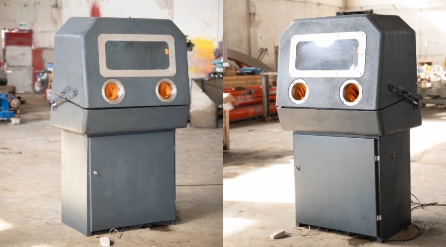 Su girişi olmayan parça yıkama makinası