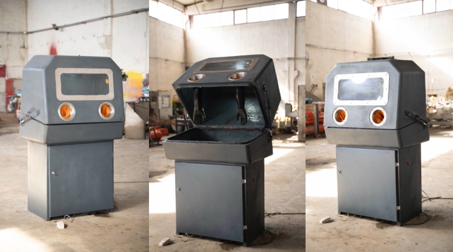 Atık suyu olmayan parça yıkama makinasi