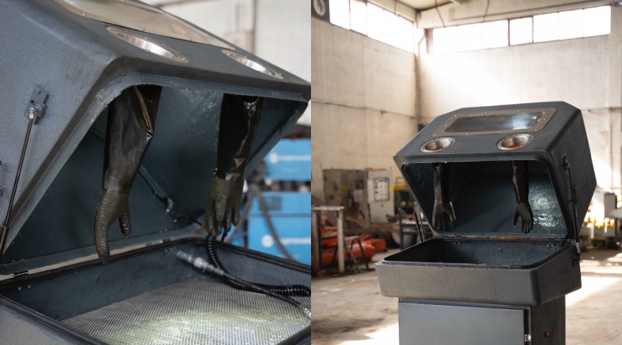 Su girişi olmayan parça yıkama makinası Resim Galerisi